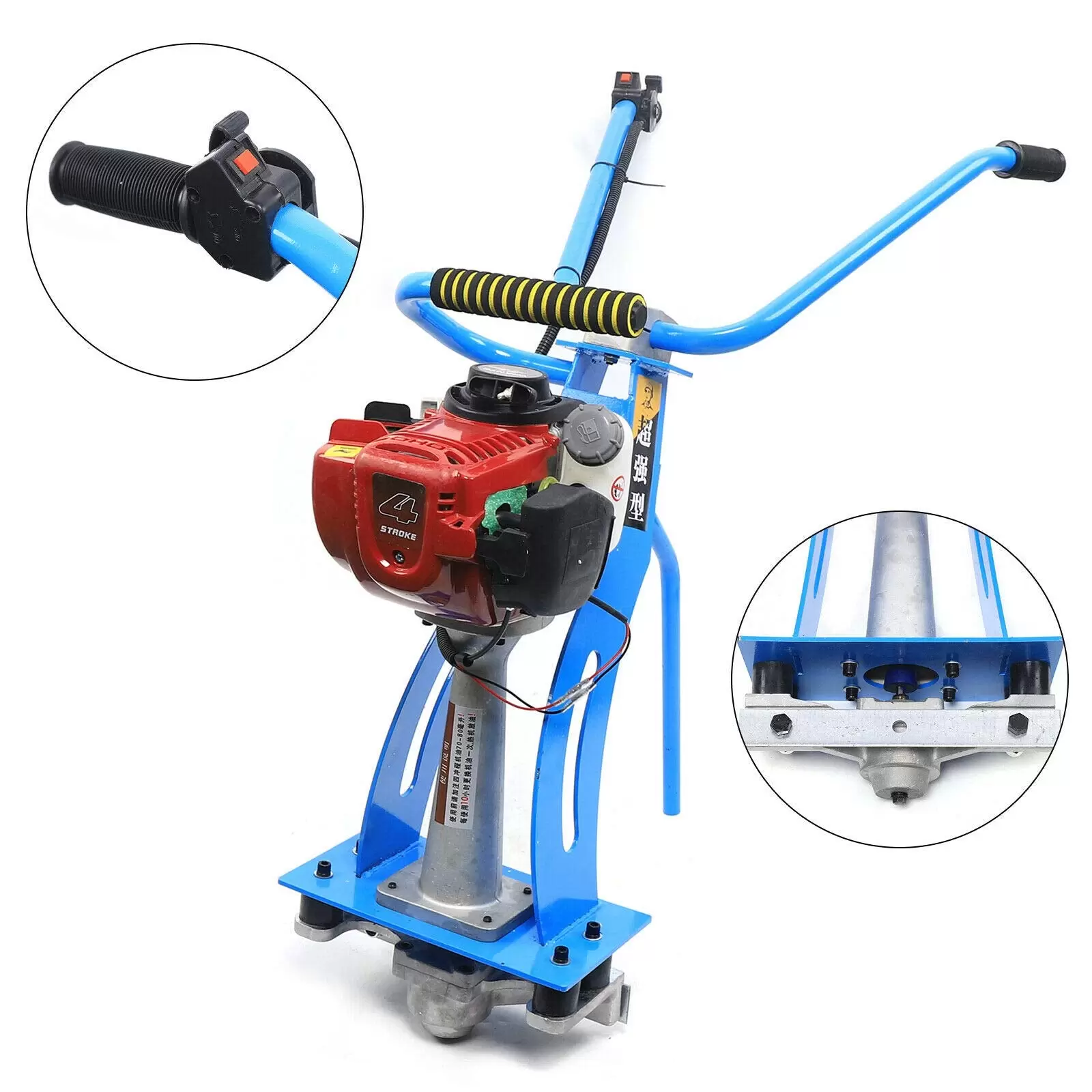4-Takt 35.8CC Verstellbarer Zement Vibrator Estrich Nassbeton Vibrationsmaschine Viertaktmotor 4-Takt 35.8CC Verstellbarer Zement Vibrator Estrich Nassbeton Vibrationsmaschine Viertaktmotor