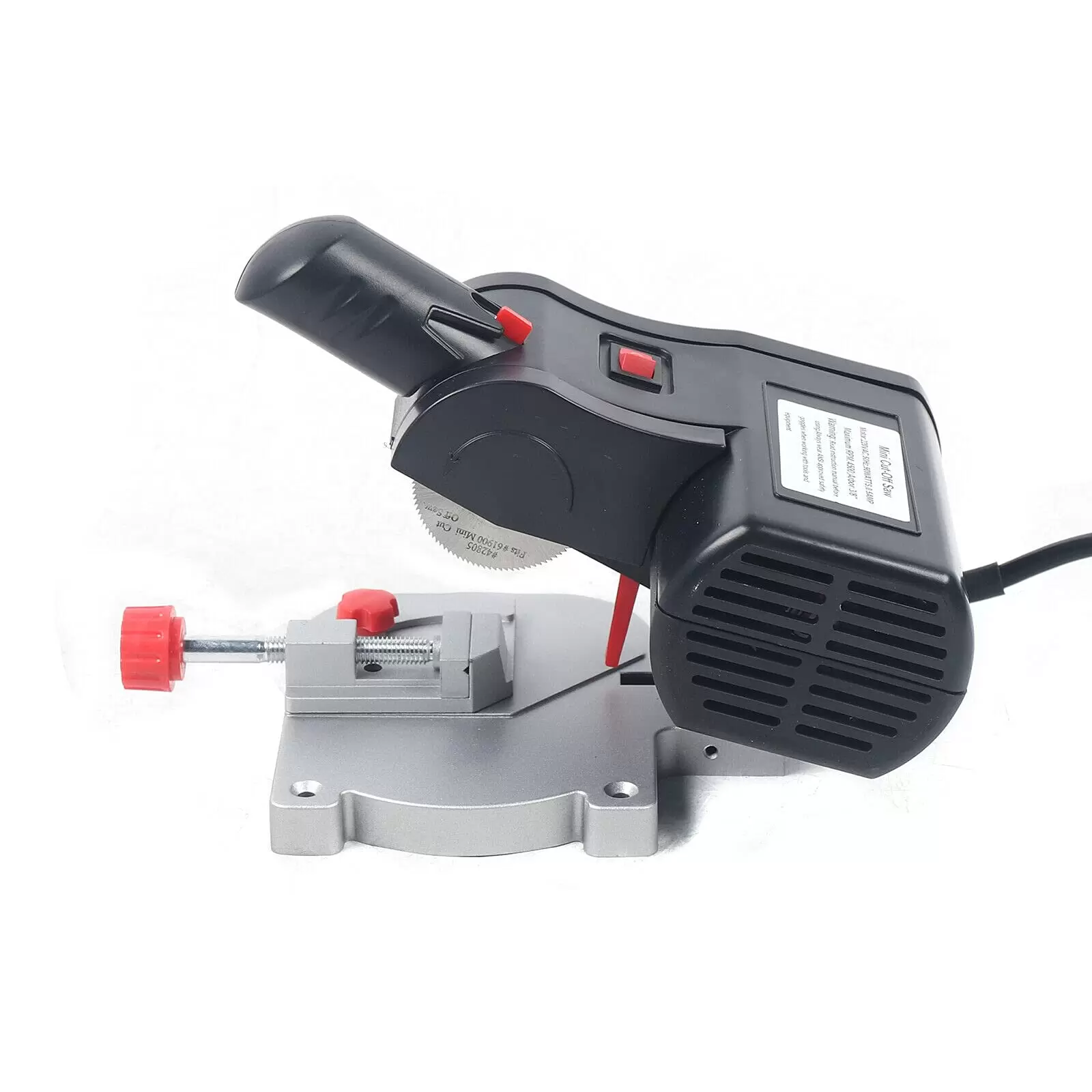 90W 220V Elektrische Mini Gehrungssäge Tischschneidemaschine 0-45 4500 U/Min