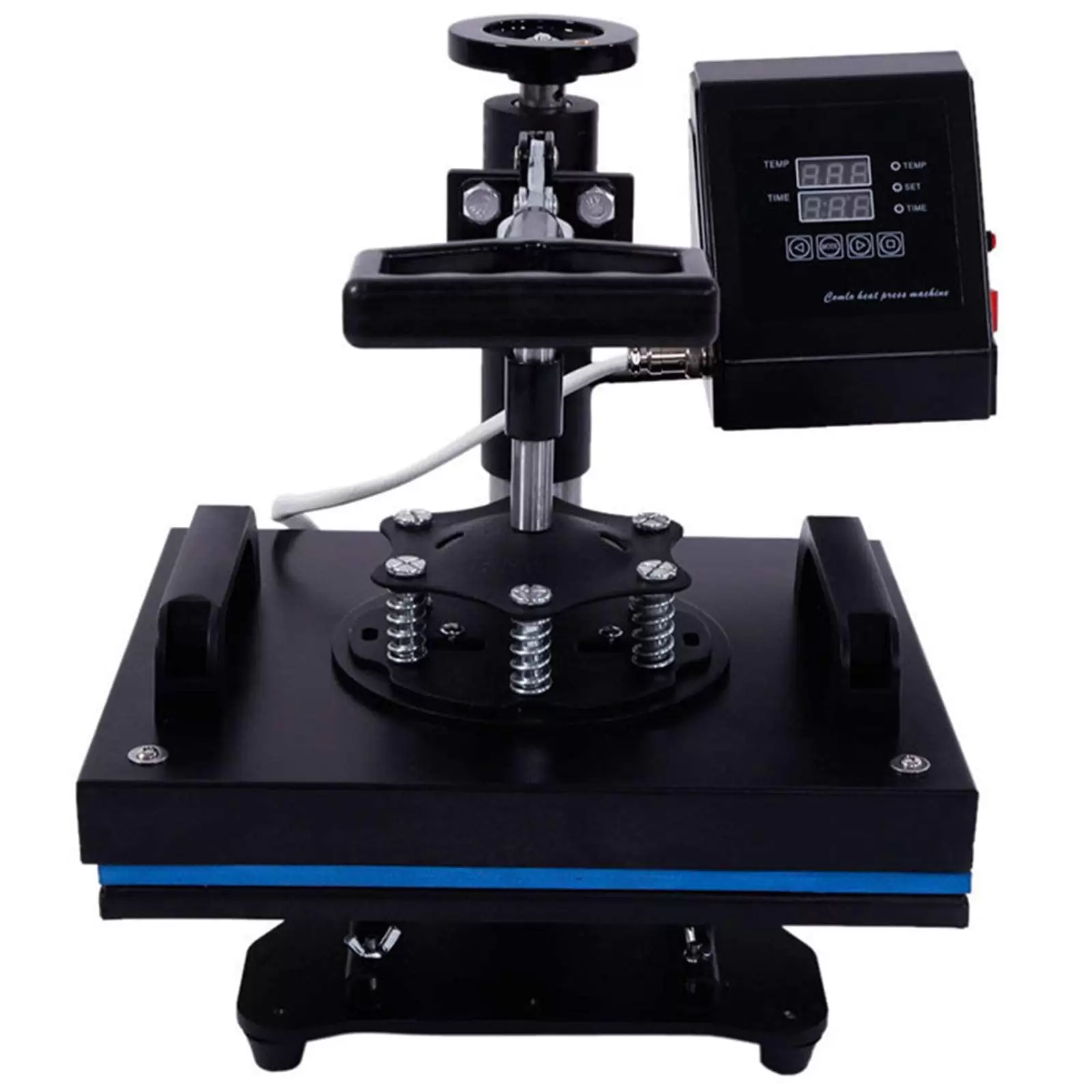900W Wärmeübertragungsmaschine mit Digitales LCD Heißpresse Wärmepressendrucker 23 * 30 cm