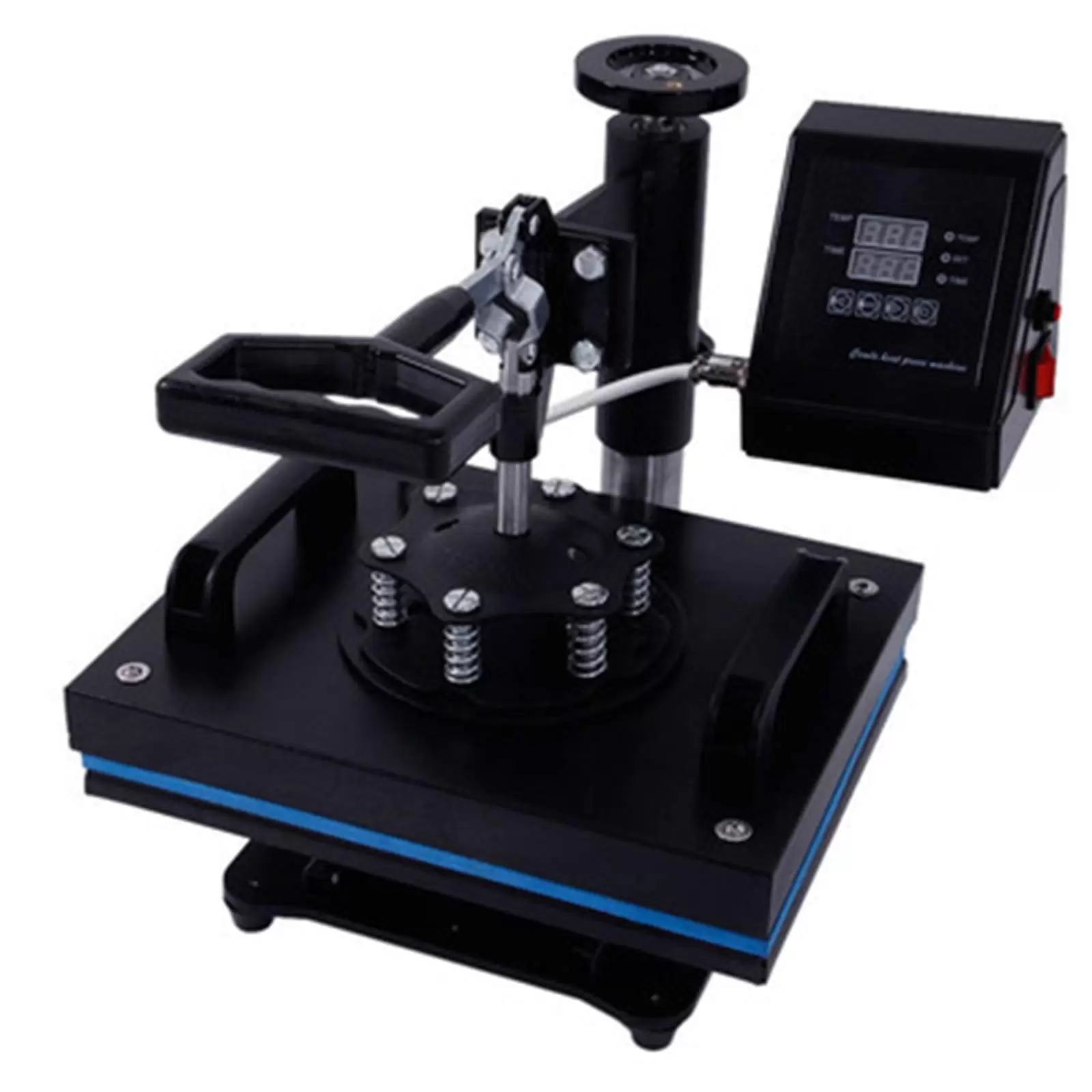 900W Wärmeübertragungsmaschine mit Digitales LCD Heißpresse Wärmepressendrucker 23 * 30 cm