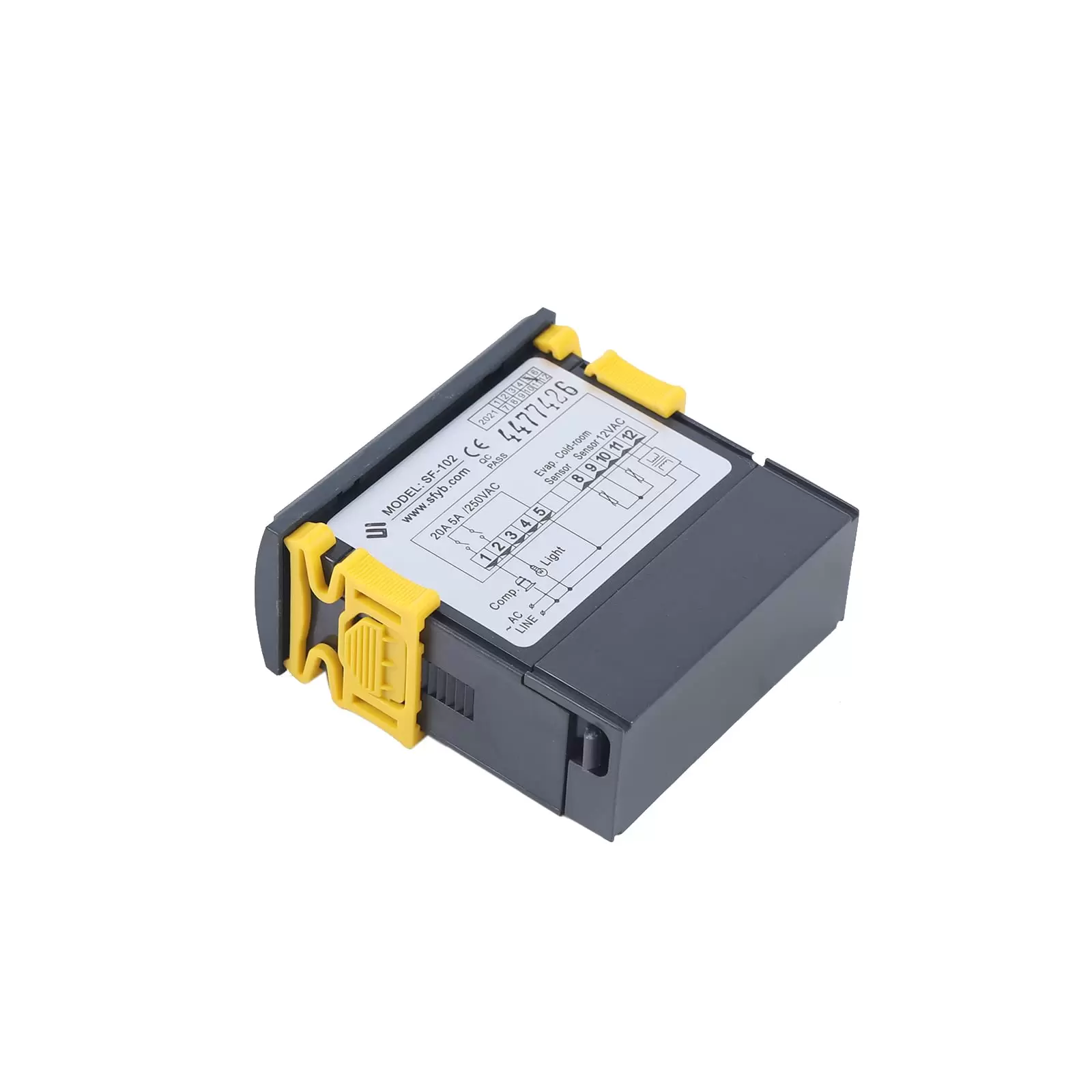 Digitaler Temperaturregler Intelligenter Temperaturregler -45～+45℃ mit Temperaturfühler 220V