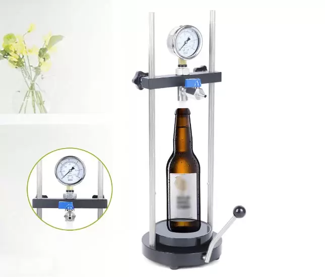 CO2 Tester für Getränke und Bier Kohlendioxid Detektor für 50-330 mm Flasche Bier