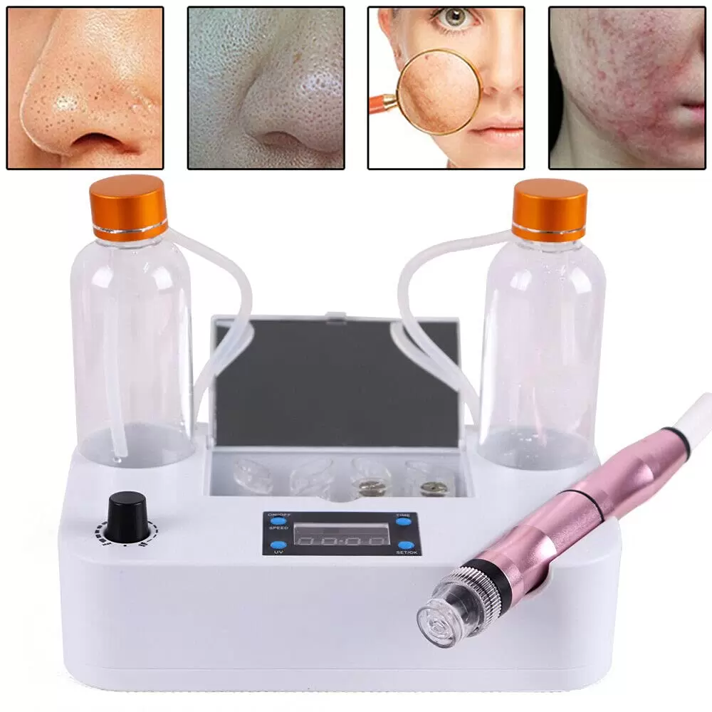 Profi Kleine Blasen Wasser Dermabrasion Maschine Beauty Spa Vakuum Sauerstoff Wasserspray Gesichtsmaschine Mitesser Saugen