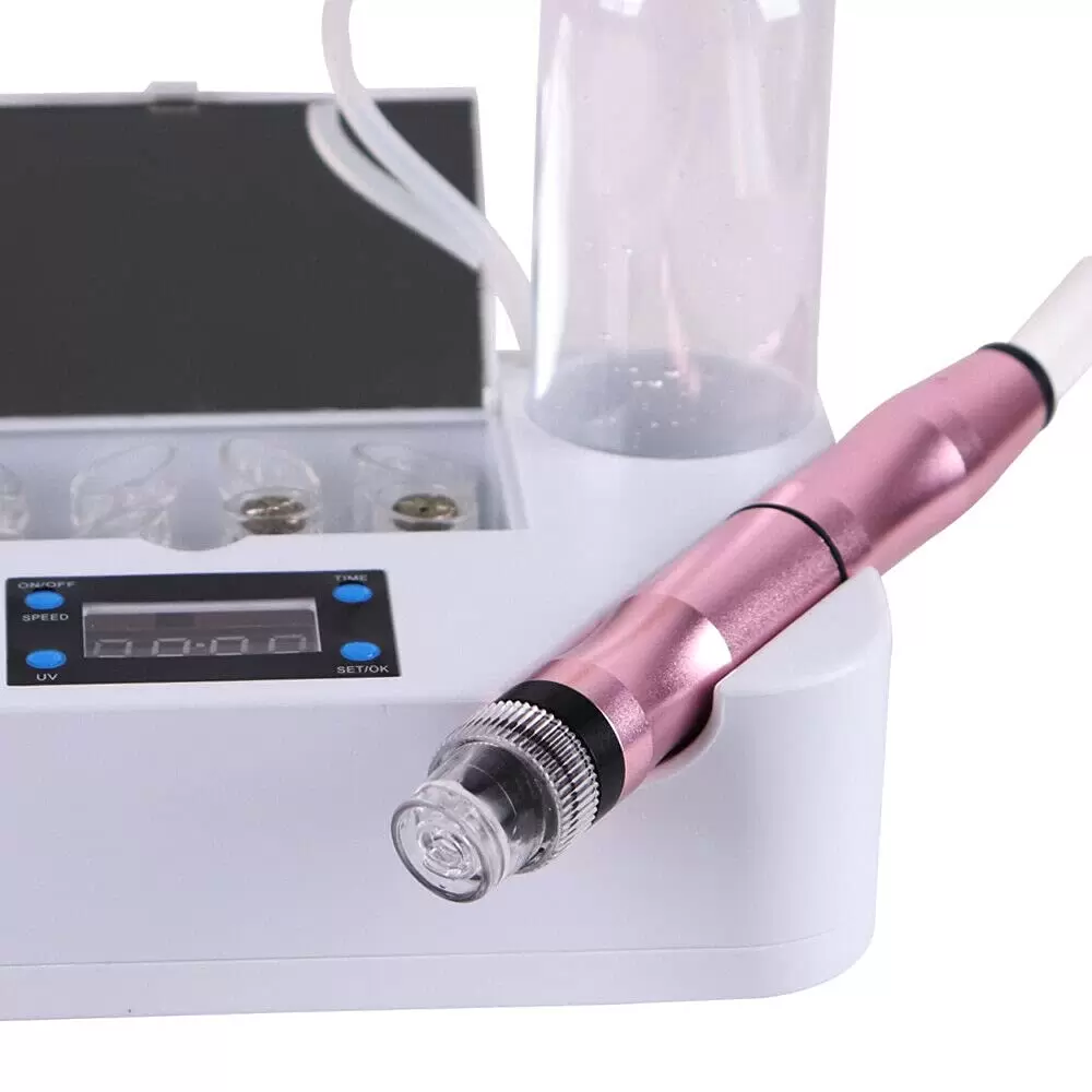 Profi Kleine Blasen Wasser Dermabrasion Maschine Beauty Spa Vakuum Sauerstoff Wasserspray Gesichtsmaschine Mitesser Saugen