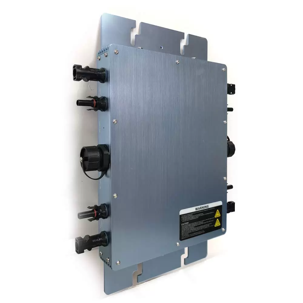 Solar Micro PV Inverter Modul Wechselrichter 1200W Zubehör Kit IP65 (Blau)