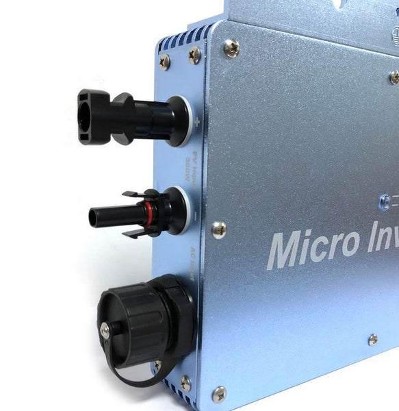 Solar Micro PV Inverter Modul Wechselrichter 1200W Zubehör Kit IP65 (Blau)