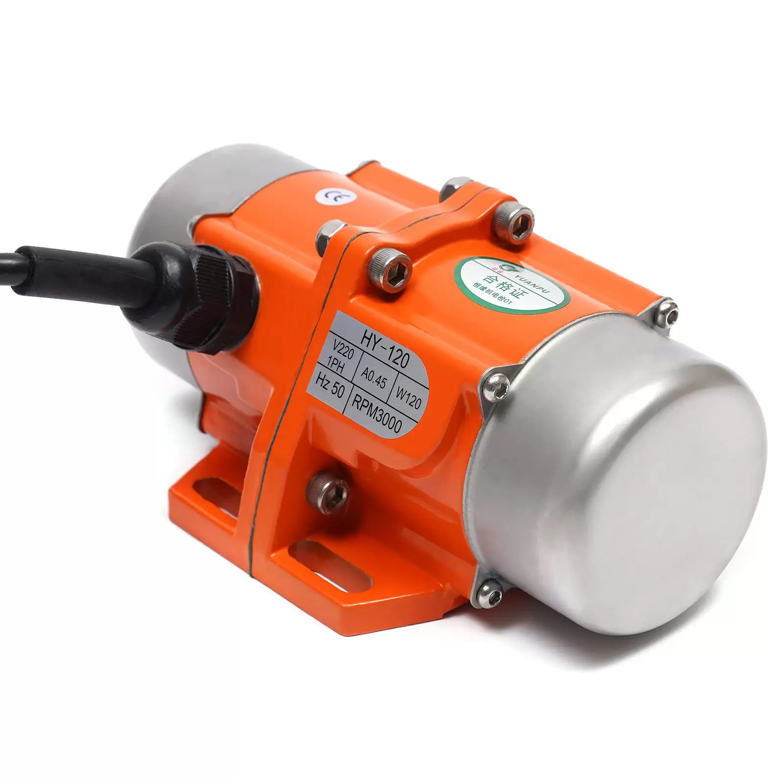 120W Elektromotore Rüttelmotor Asynchronous 3000U/min 1 Phase Vibrationsmotor 120W Elektromotore Rüttelmotor Asynchronous 3000U/min 1 Phase Vibrationsmotor