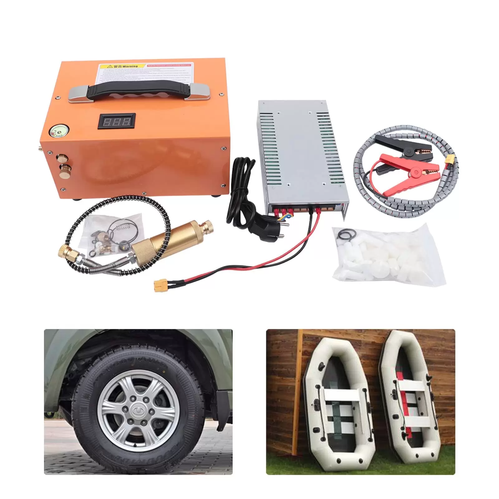 DC 12v 300bar Hochdruck Kompressor Scuba Luftpumpe 220v Luft Kompressor Hochdruck Pumpe Set