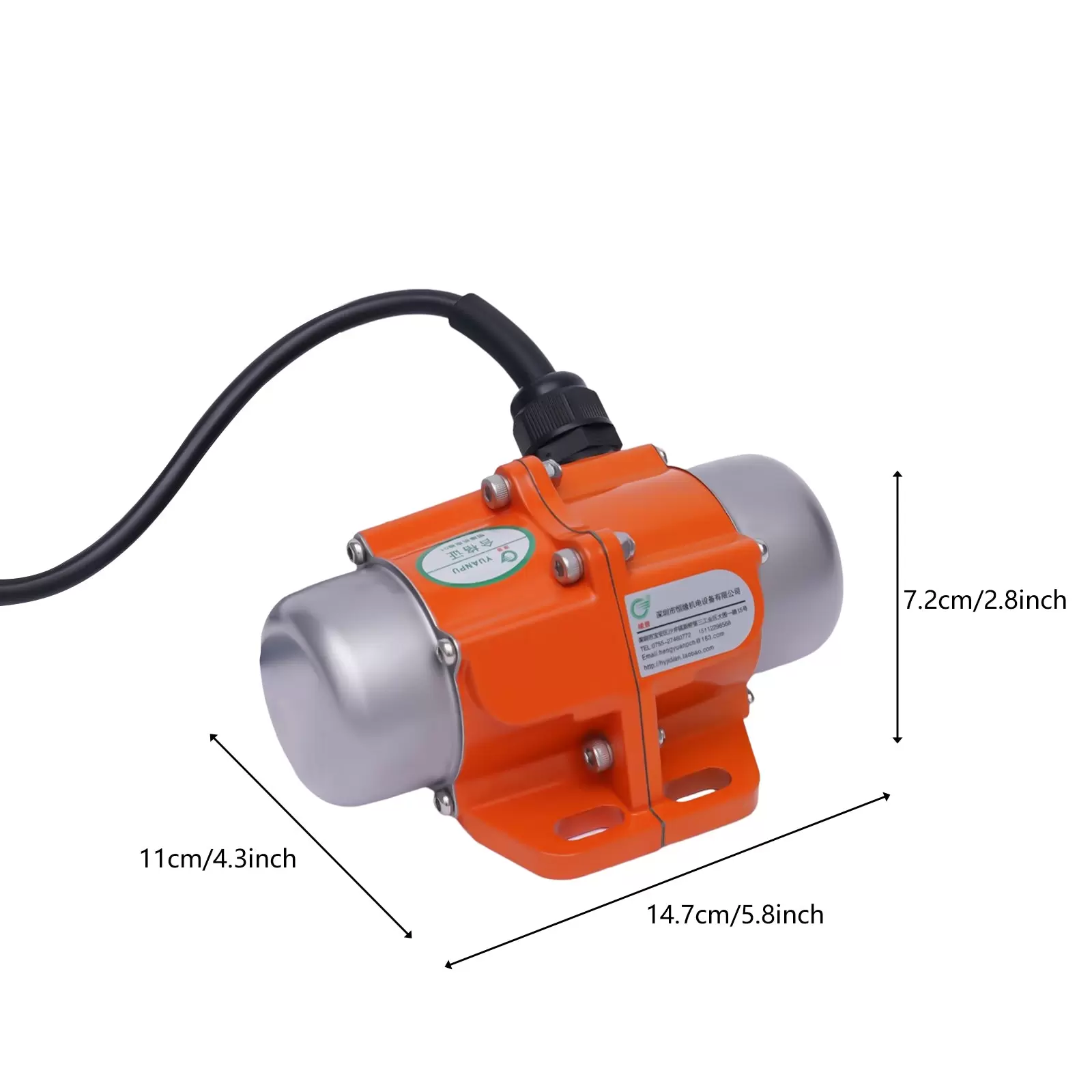 40/50/100W 1-phase Asynchronous Vibrationmotor Vibrator Motor Feuchtigkeitsfeste 40/50/100W 1-phase Asynchronous Vibrationmotor Vibrator Motor Feuchtigkeitsfeste