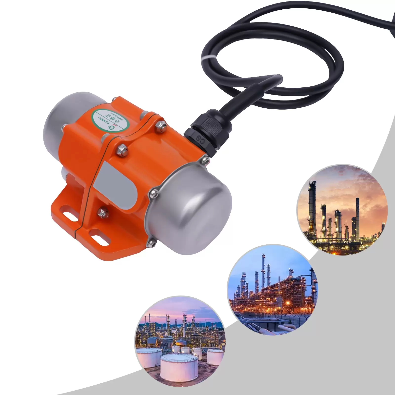 40/50/100W 1-phase Asynchronous Vibrationmotor Vibrator Motor Feuchtigkeitsfeste