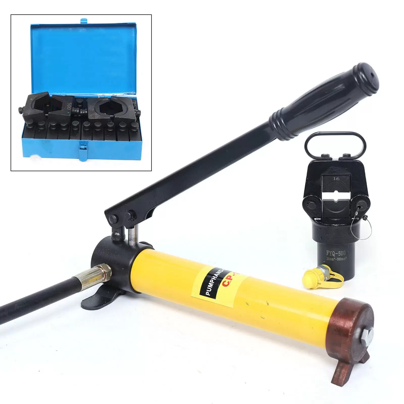 15T Hydraulische Handpumpe Hydraulische Presszange Crimpzange Rohrpresszange Manuelle Kupferrohr