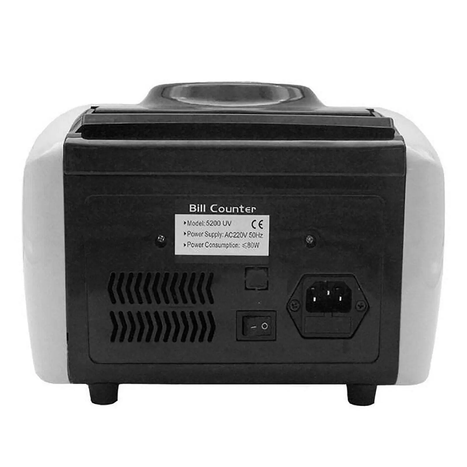 Geldzähler Automatisch Geldscheinzähler High-Speed Banknotenzähler mit LED-Anzeige ca 900 Blatt/Min 220V