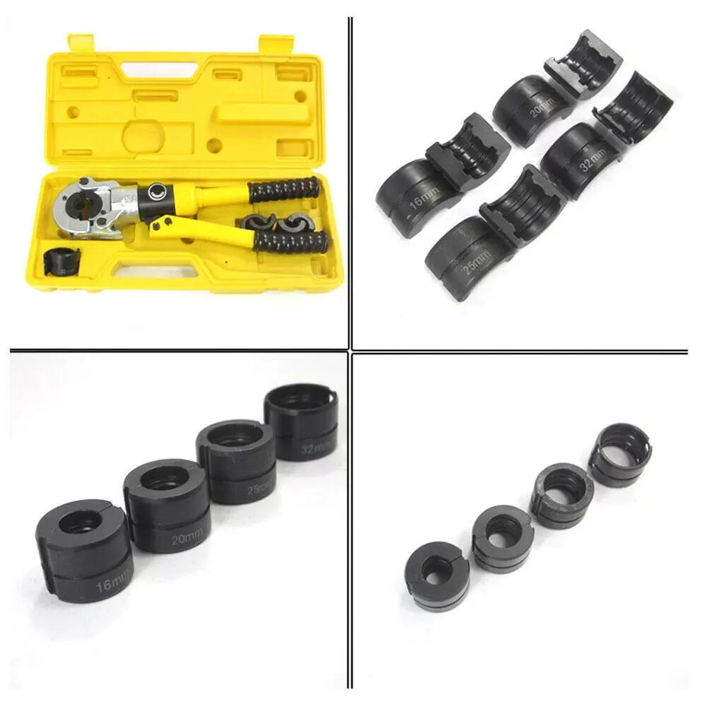 12 Tons 16-32mm Hydraulische Presszange Crimpzange Kabelschuhzange Rohr Verbundrohr 12 Tons 16-32mm Hydraulische Presszange Crimpzange Kabelschuhzange Rohr Verbundrohr