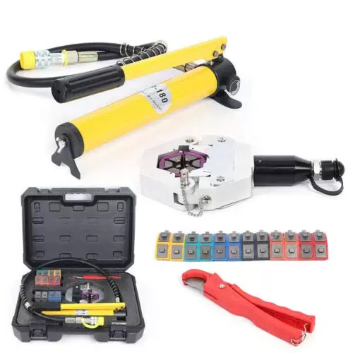 Hydraulikschlauch Crimper Tool Kit Klimaanlage Crimp Set Klimaanlage Kältetechnik Gummischlauch Reparatur