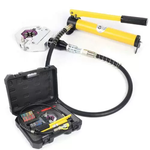 Hydraulikschlauch Crimper Tool Kit Klimaanlage Crimp Set Klimaanlage Kältetechnik Gummischlauch Reparatur Hydraulikschlauch Crimper Tool Kit Klimaanlage Crimp Set Klimaanlage Kältetechnik Gummischlauch Reparatur