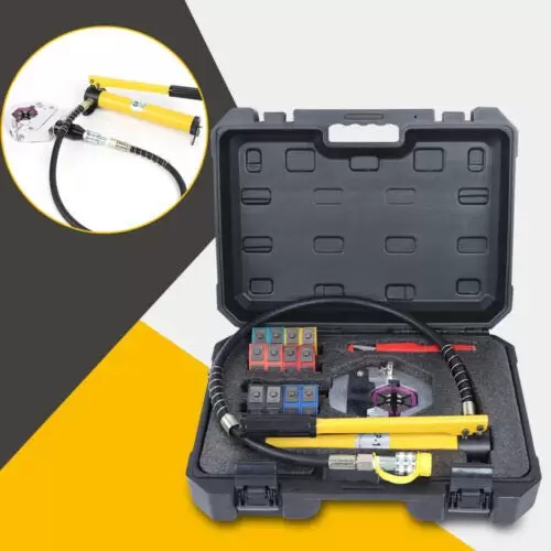 Hydraulikschlauch Crimper Tool Kit Klimaanlage Crimp Set Klimaanlage Kältetechnik Gummischlauch Reparatur Hydraulikschlauch Crimper Tool Kit Klimaanlage Crimp Set Klimaanlage Kältetechnik Gummischlauch Reparatur