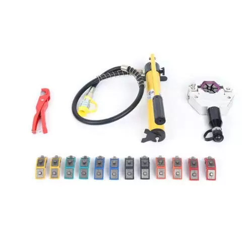 Hydraulikschlauch Crimper Tool Kit Klimaanlage Crimp Set Klimaanlage Kältetechnik Gummischlauch Reparatur Hydraulikschlauch Crimper Tool Kit Klimaanlage Crimp Set Klimaanlage Kältetechnik Gummischlauch Reparatur