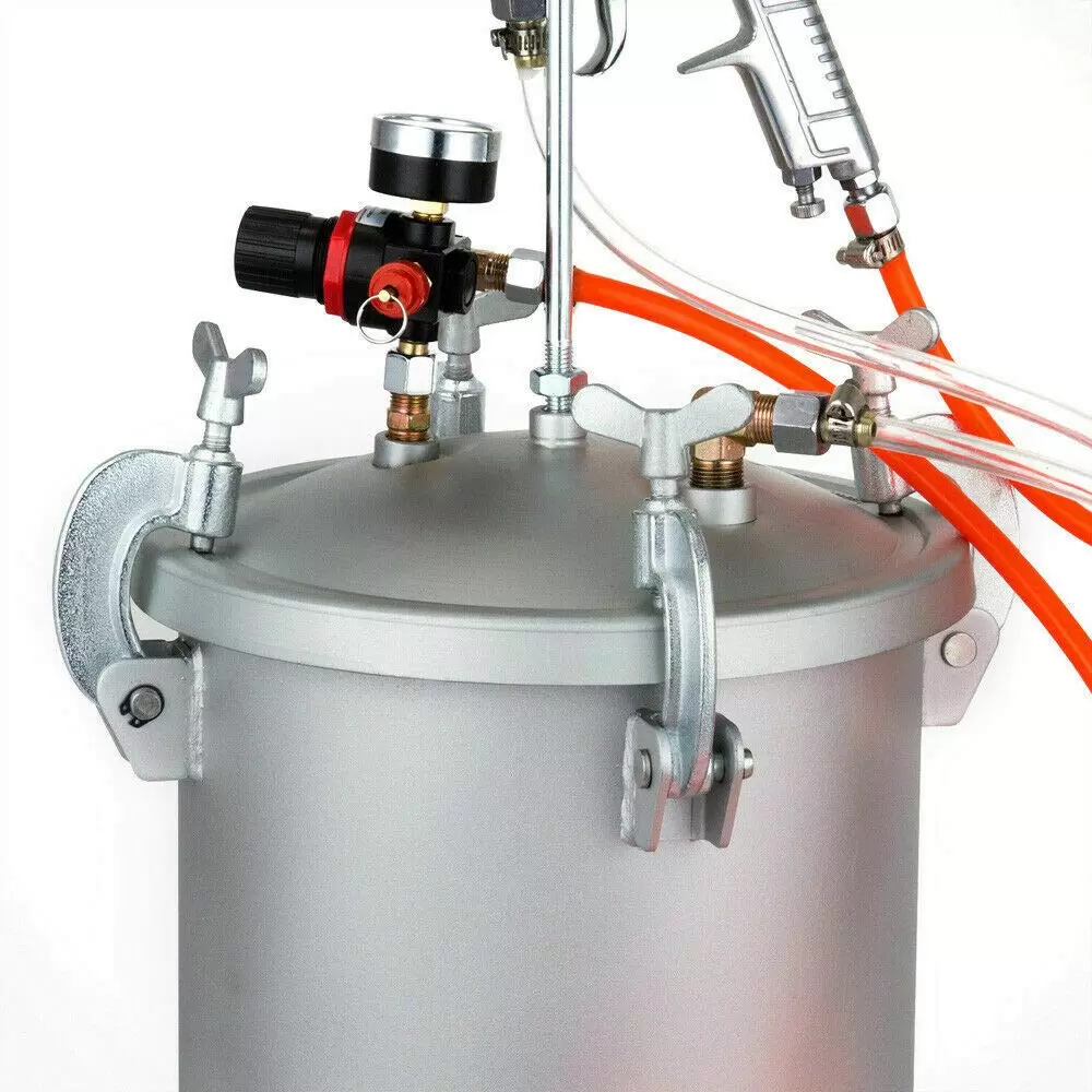 Farbspritzpistole 10 L Druckbehälter Lackierpistole 3,0mm Farbbehälter Farbspritzpistole 10 L Druckbehälter Lackierpistole 3,0mm Farbbehälter
