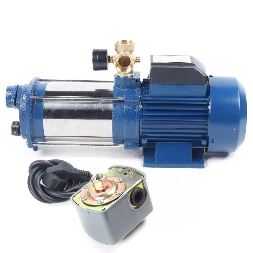 1,8 kW 230V 4000 L/H Max. Wasserpumpe Gartenpumpe Kreiselpumpe