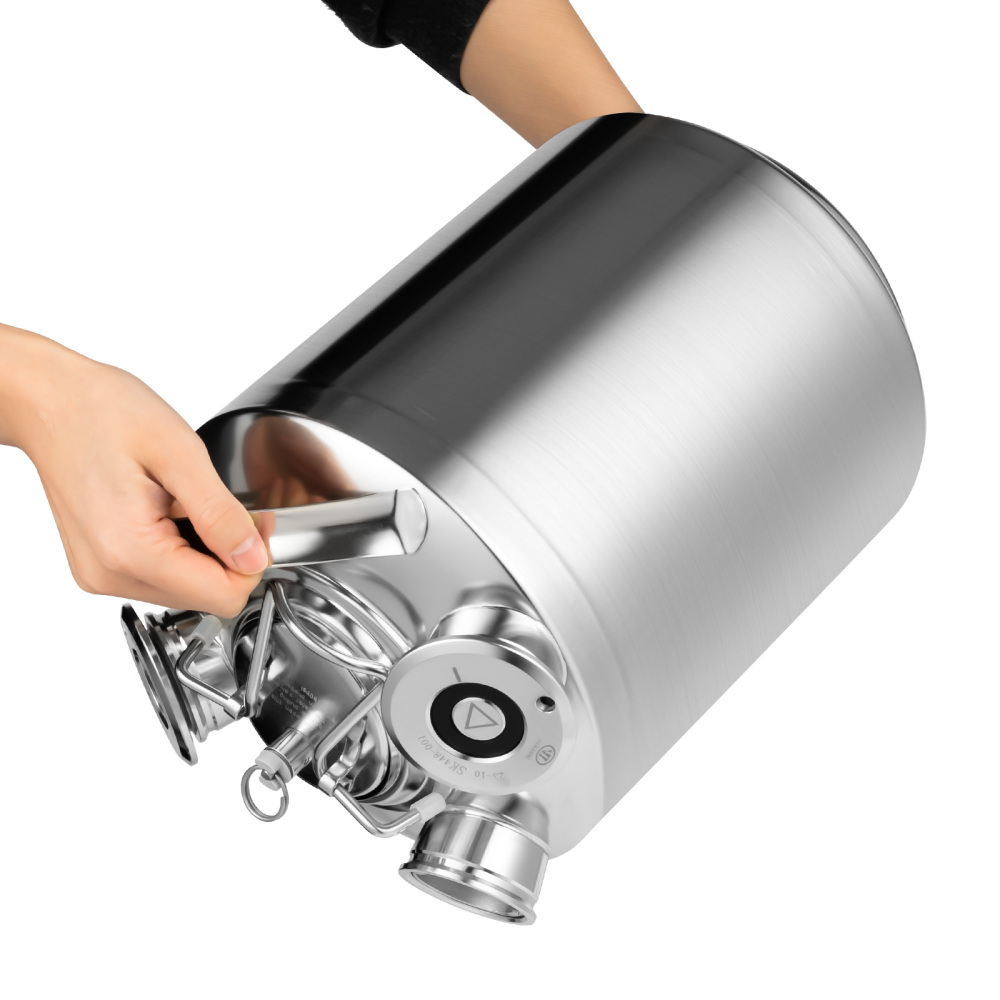 10L Bierreinigung, Reinigungsfass für Fassbiermaschine Mit 3 Ventilen
