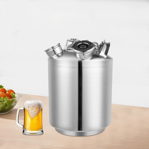 10L Bierreinigung, Reinigungsfass für Fassbiermaschine Mit 3 Ventilen