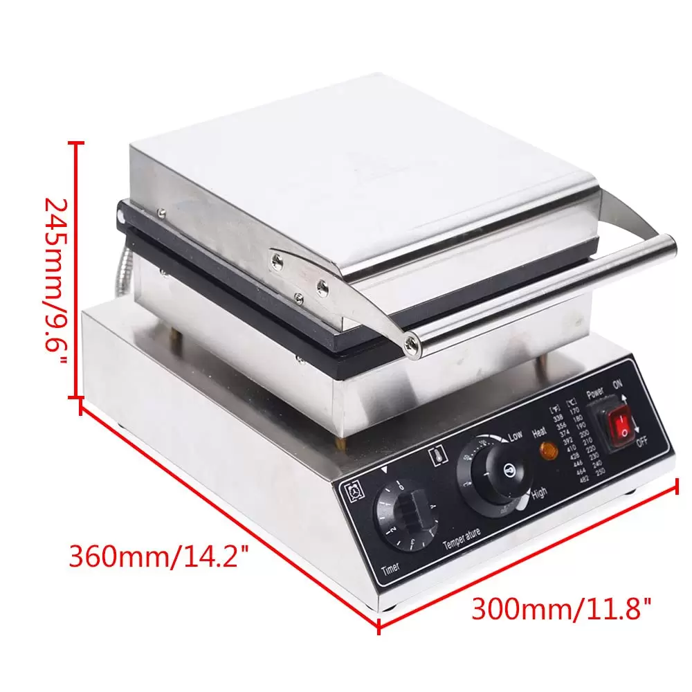 1500W Waffeleisen Waffeltoaster Elektrogrill 2Pcs Antihaft Wafflemaker Doppel Waffeleisen 1500W Waffeleisen Waffeltoaster Elektrogrill 2Pcs Antihaft Wafflemaker Doppel Waffeleisen