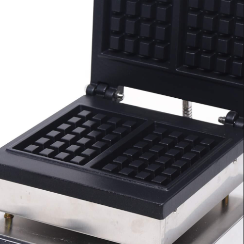 1500W Waffeleisen Waffeltoaster Elektrogrill 2Pcs Antihaft Wafflemaker Doppel Waffeleisen