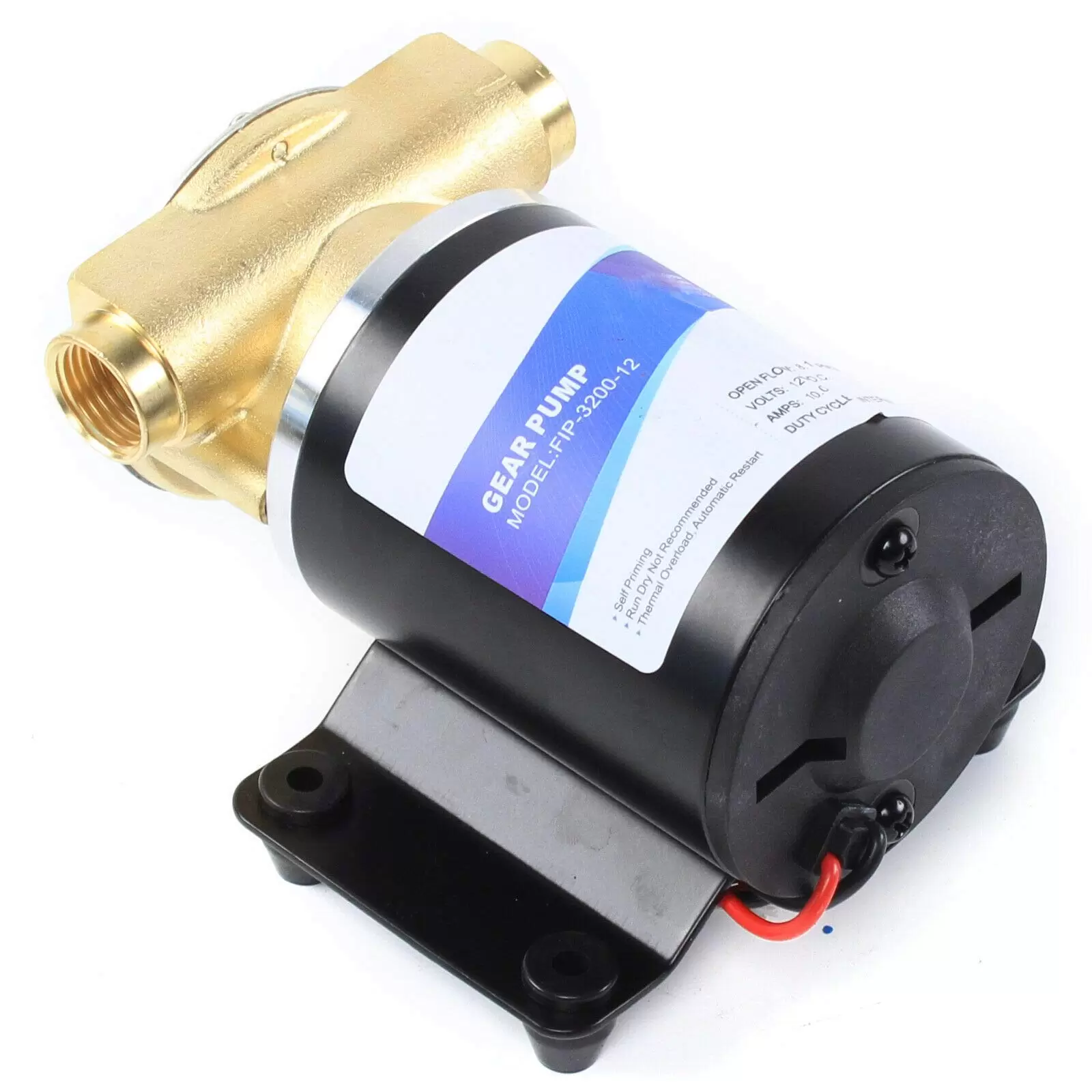 30L min Tauchpumpe Brunnenpumpe Brunnen Tief Rohrpumpe Membranpumpe Wasserpumpe 12V Selbstansaugende Pumpe