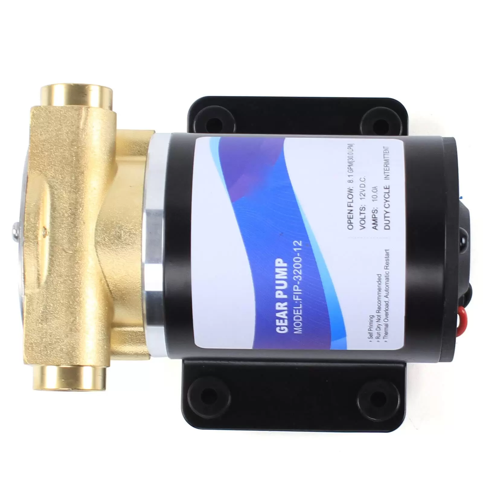30L min Tauchpumpe Brunnenpumpe Brunnen Tief Rohrpumpe Membranpumpe Wasserpumpe 12V Selbstansaugende Pumpe