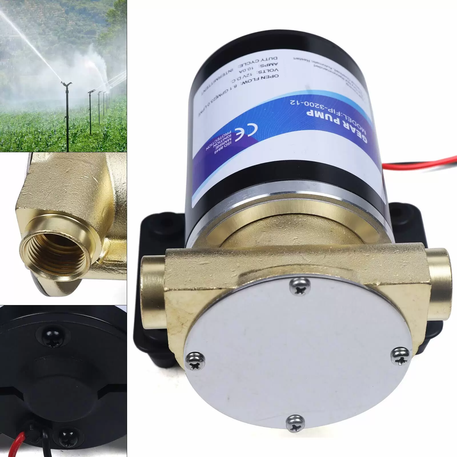 Hochdruck Deck Wash Down Wasserpumpe Kit