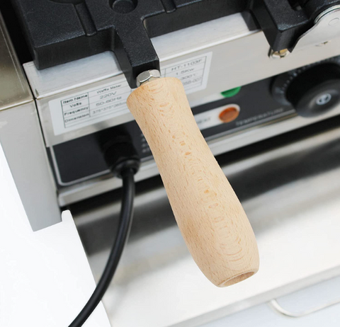 1500W Kommerziell Bubble Waffeleisen Maker Antihaftbeschichtete Platten