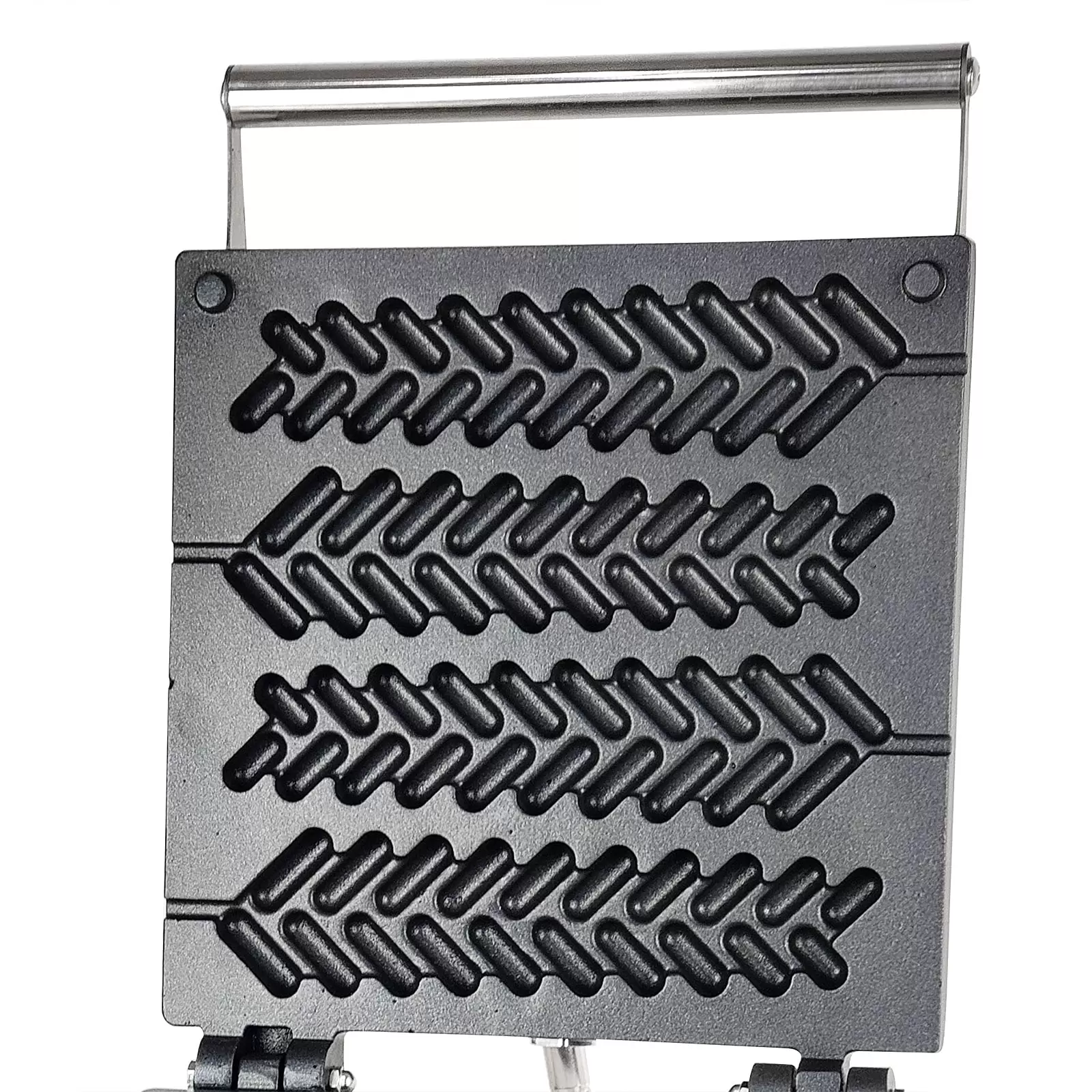 1700W Waffeleisen mit Antihaftbeschichtung Fettauffangrille mit Antihaftbeschichtung
