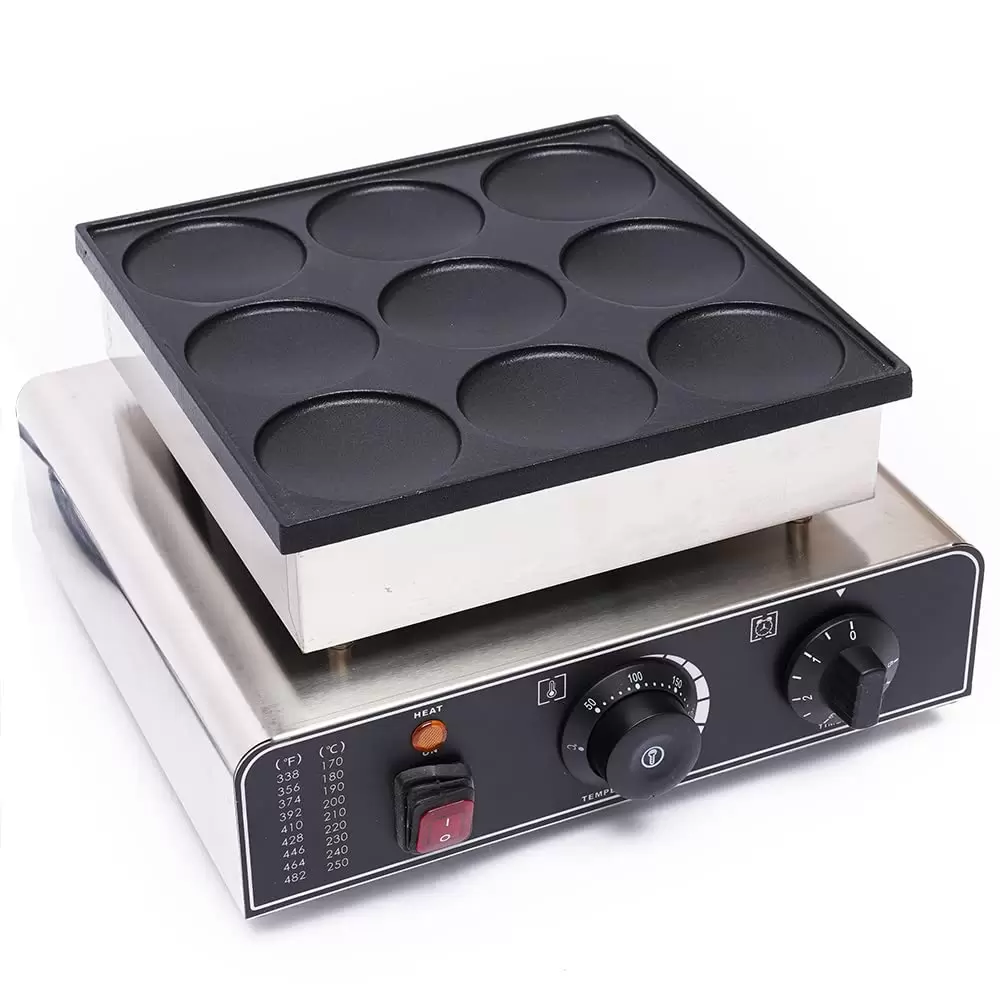 Kommerzielles Waffeleisen - Waffeleisen mit Antihaftbeschichtung Waffelautomat