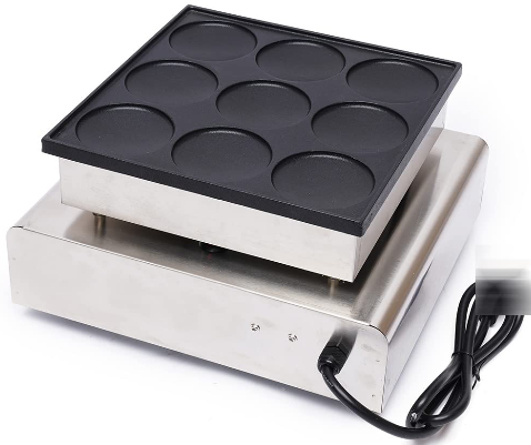 Kommerzielles Waffeleisen - Waffeleisen mit Antihaftbeschichtung Waffelautomat