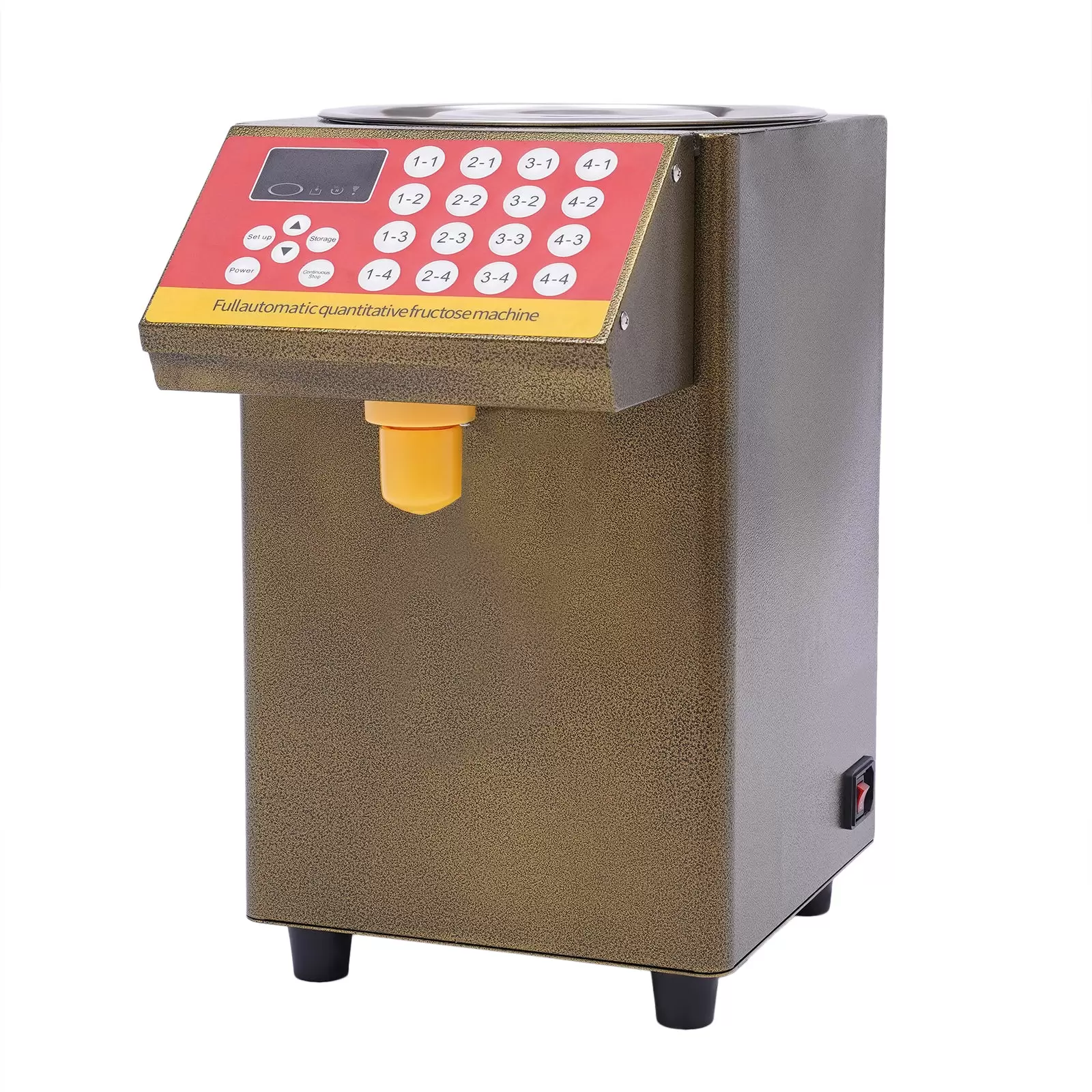 8L Automatische Fruchtzuckerspender Automatischer Fruktose Dispenser Quantitative Maschine