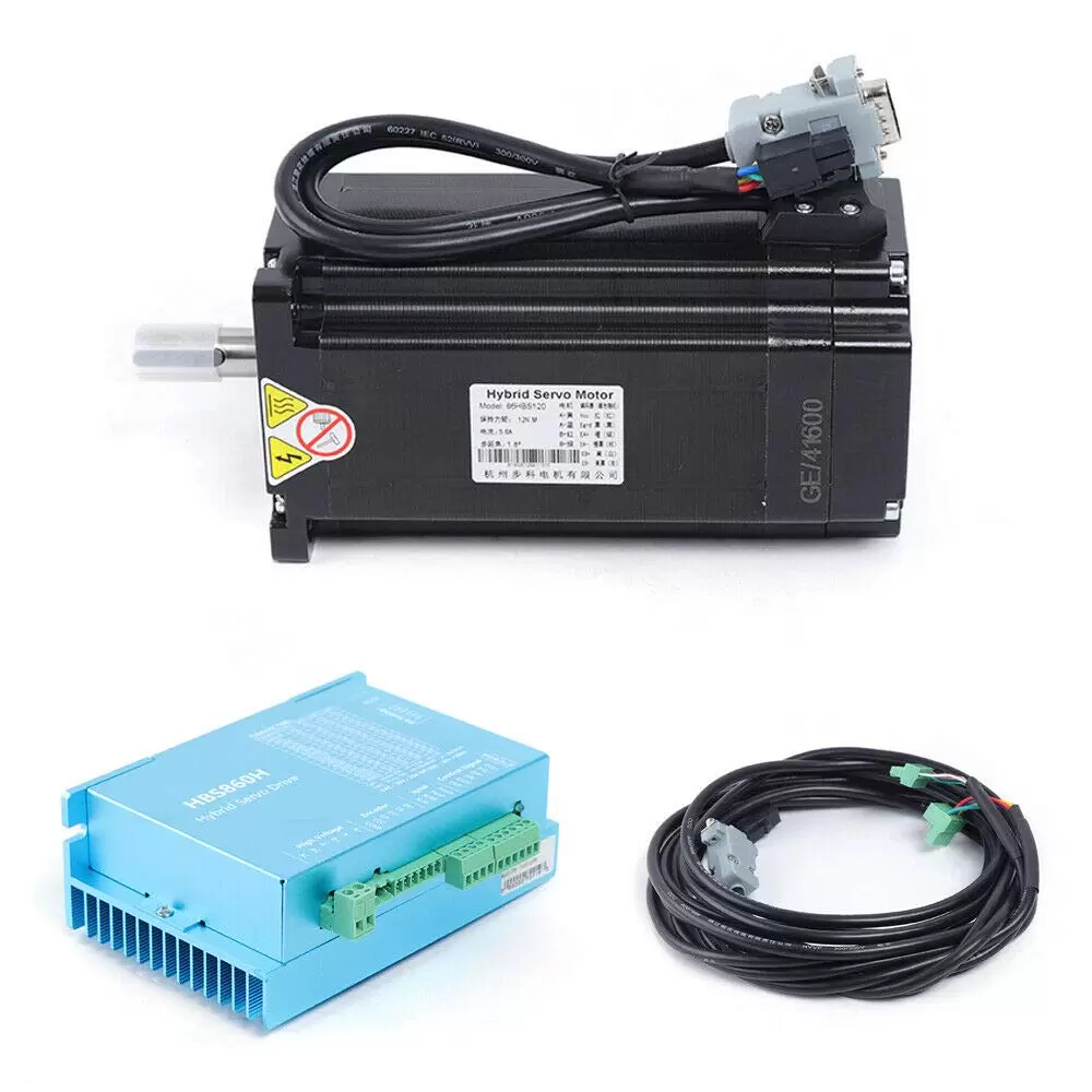 HBS86H 12 Nm 8A Nema Closed Loop Stepper Schrittmotor DSP AC20-80V Schrittmotor Drive Kit