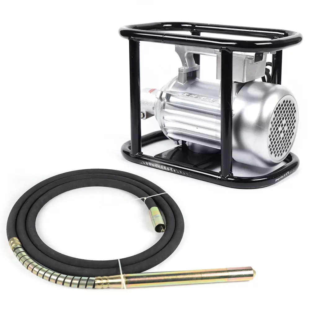 1500W Elektrischer Betonrüttler mit 6m Vibrationsstange für den Betonbau von Straßen