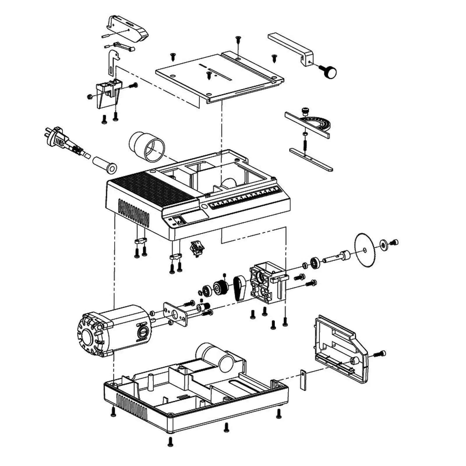 8800 U/min 480W Tischkreissäge kleine Carving Machine Holzbearbeitung Schneiden 8800 U/min 480W Tischkreissäge kleine Carving Machine Holzbearbeitung Schneiden