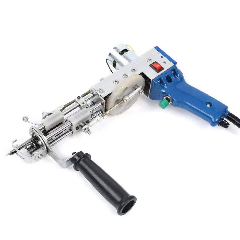 50W 220V Elektrischer Teppich Tufting Gun Cut Flor Teppichweberei Flock Langlebig Tuftingpistole Teppichwebmaschine