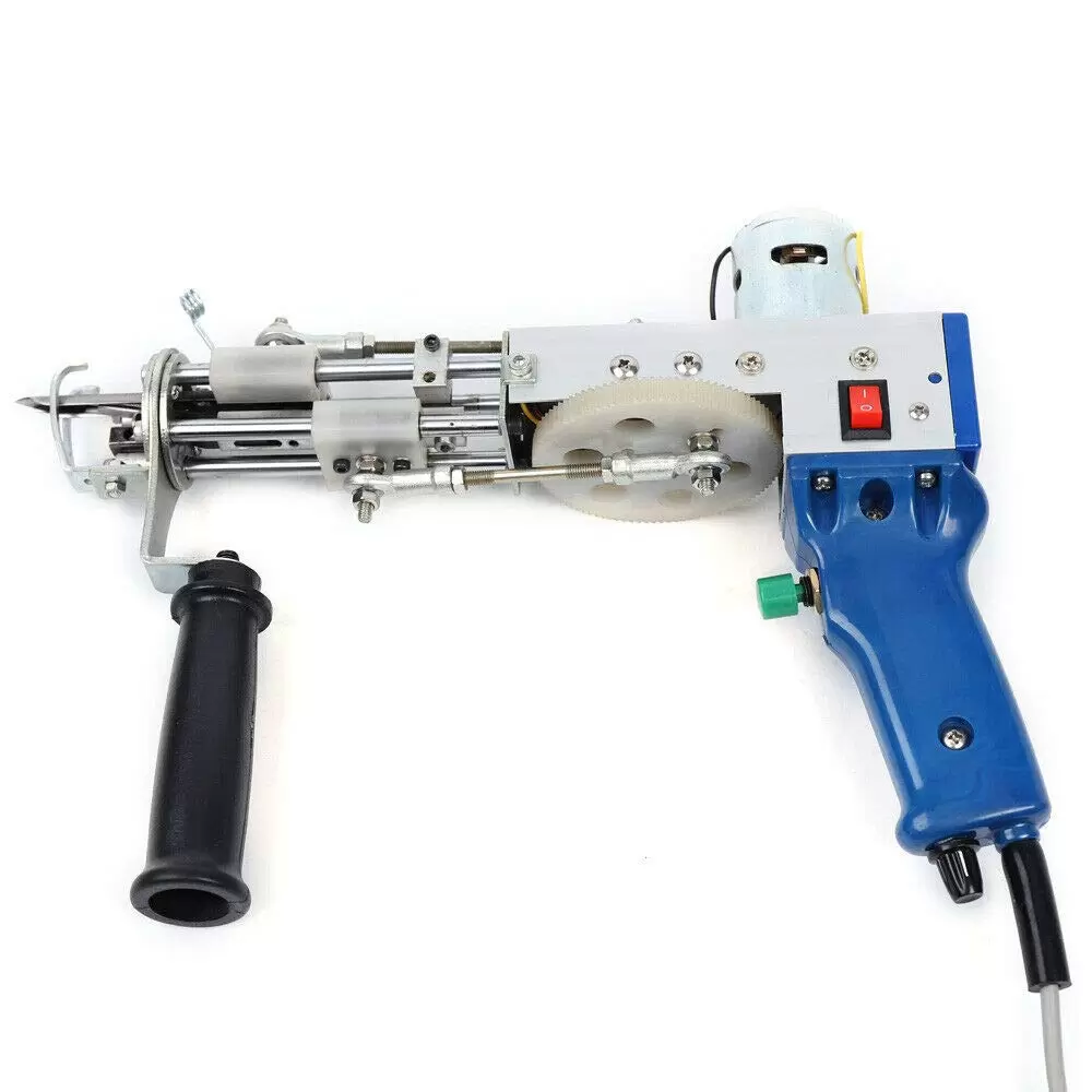 50W 220V Elektrischer Teppich Tufting Gun Cut Flor Teppichweberei Flock Langlebig Tuftingpistole Teppichwebmaschine