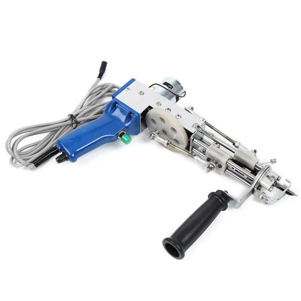 50W 220V Elektrischer Teppich Tufting Gun Cut Flor Teppichweberei Flock Langlebig Tuftingpistole Teppichwebmaschine