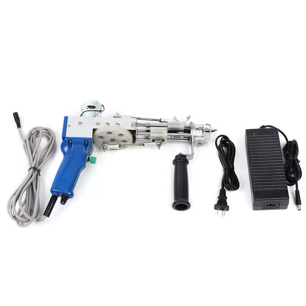 50W 220V Elektrischer Teppich Tufting Gun Cut Flor Teppichweberei Flock Langlebig Tuftingpistole Teppichwebmaschine
