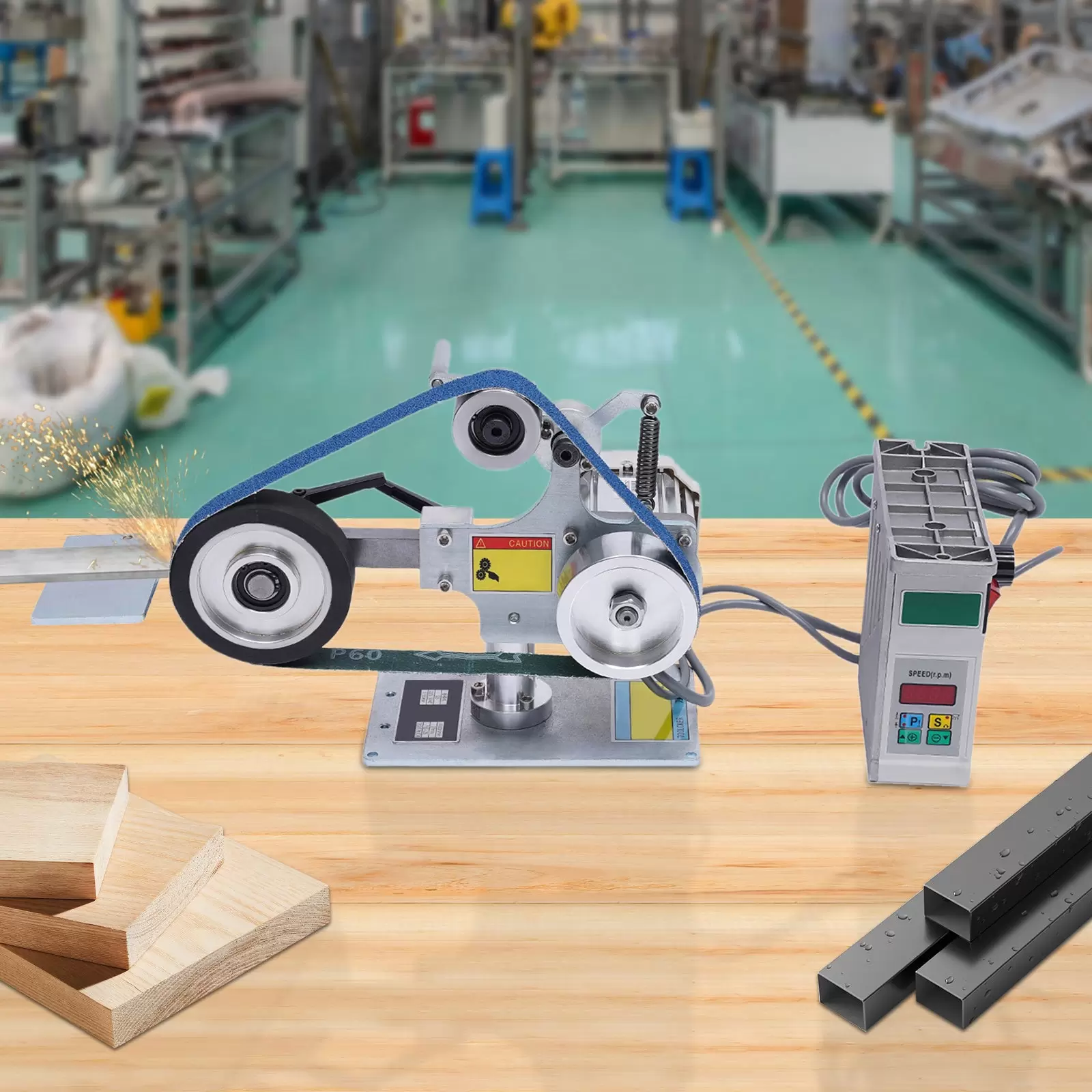 762x25MM 0.55 kW 30M/S Bandschleifmaschine Vertikale Horizontale Bürstenlose Bandmaschine Polierer 762x25MM 0.55 kW 30M/S Bandschleifmaschine Vertikale Horizontale Bürstenlose Bandmaschine Polierer