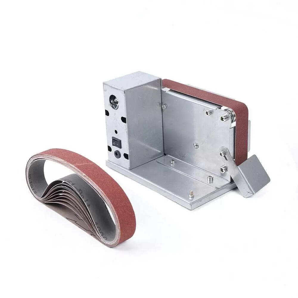 Mini-Bandmaschine elektrische Poliermaschine Bandmaschine Schleifmaschine Mini-Bandmaschine elektrische Poliermaschine Bandmaschine Schleifmaschine