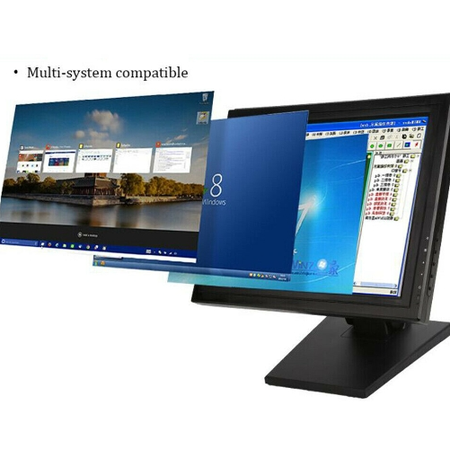 15" Touchscreen LCD Monitor, HanseMay 1024x768 Auflösung VGA Touchscreen Monitor