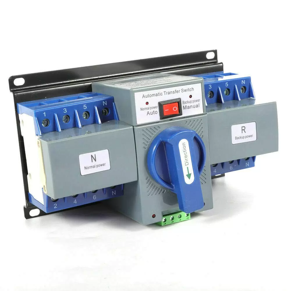 CNCEST Automatischer Umschalter Automatischer Übertragungsschalter 6-63A 4P Dual Power CNCEST Automatischer Umschalter Automatischer Übertragungsschalter 6-63A 4P Dual Power