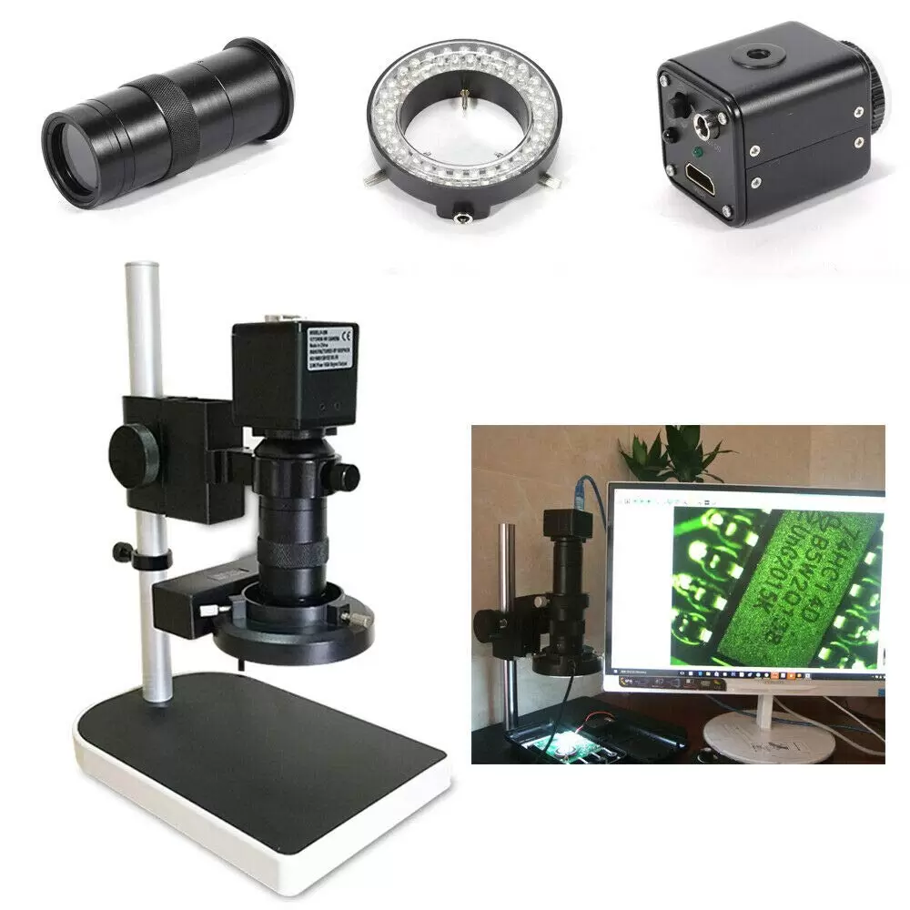Digital Desktop-Mikroskop Industrie Mikroskopkamera 16MP HDMI 1080P Mikroskop CMOS Kamera mit Halterung Digital Desktop-Mikroskop Industrie Mikroskopkamera 16MP HDMI 1080P Mikroskop CMOS Kamera mit Halterung
