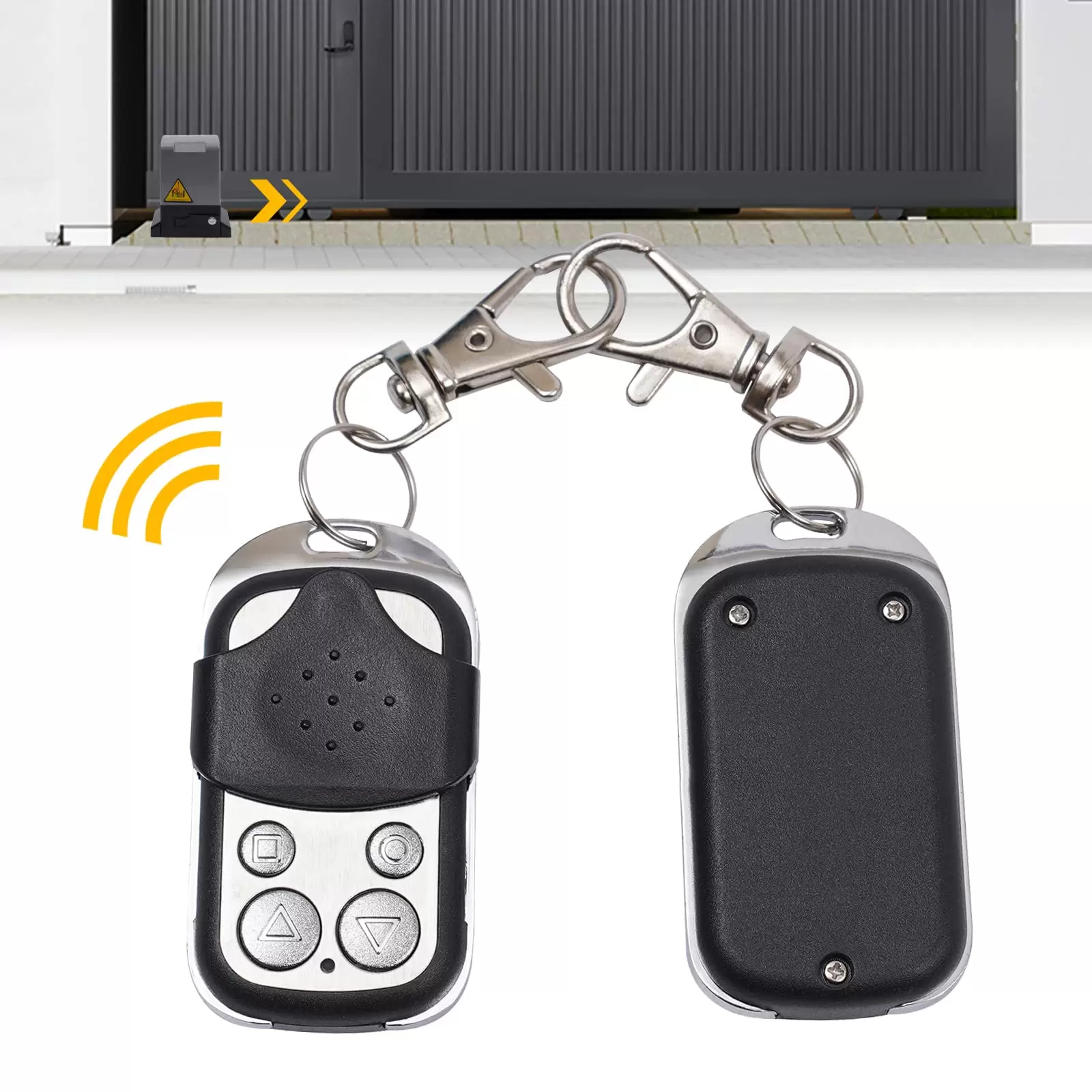 2 Stück Fernbedienung für Elektrischer Schiebetorantrieb Toröffner Torantrieb 2 Stück Fernbedienung für Elektrischer Schiebetorantrieb Toröffner Torantrieb
