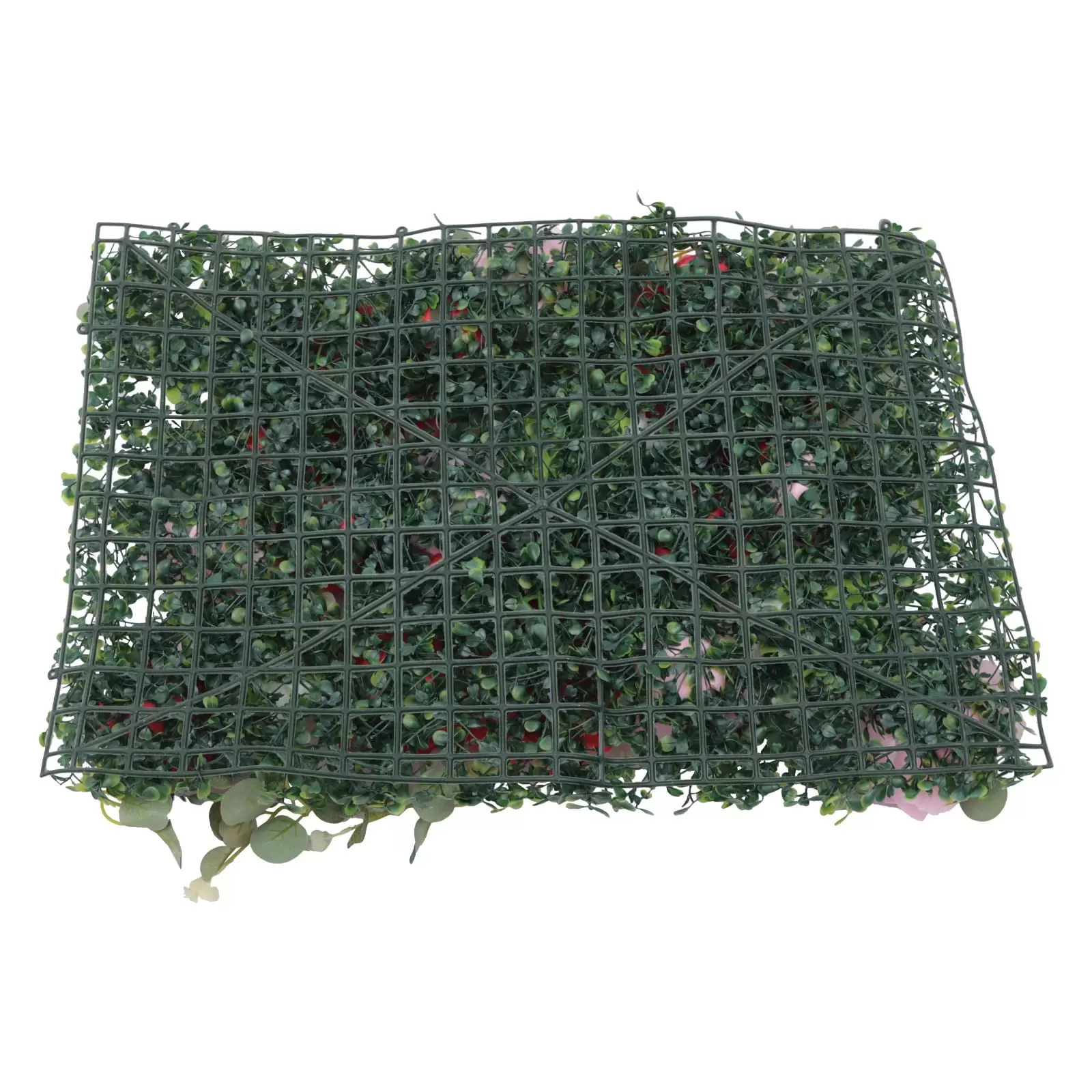 6 Stück Blumenwandpaneel Künstliche Blumenwand DIY Hochzeit Hintergrund Wanddekoration für Garten Hochzeit Dekor