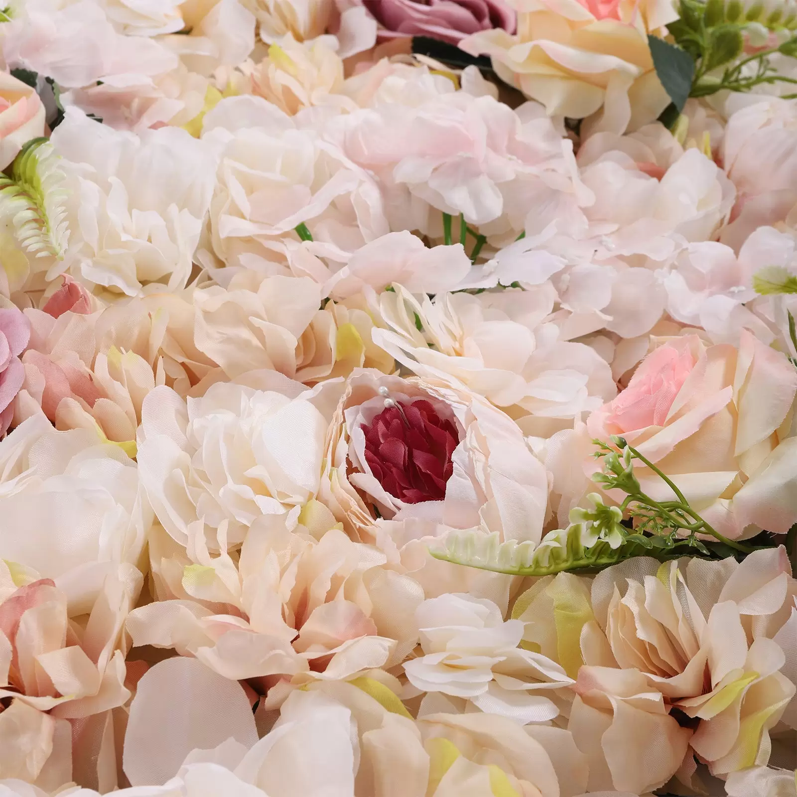 6 Stück Rosenwand Deko Blumenwand Kunstblumen 60x40cm, Realistisch Künstliche, Für Party Hochzeit Weihnachten Home Decoration 6 Stück Rosenwand Deko Blumenwand Kunstblumen 60x40cm, Realistisch Künstliche, Für Party Hochzeit Weihnachten Home Decoration